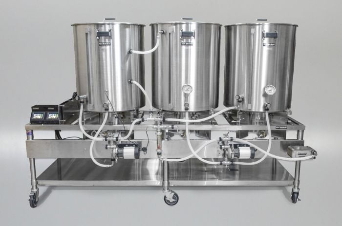 1BBL Gas HERMS Pilot System Shown.