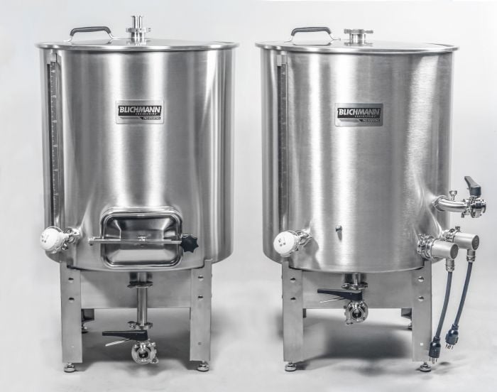 2 BBL 2 Vessel Single-Walled Brewhouse