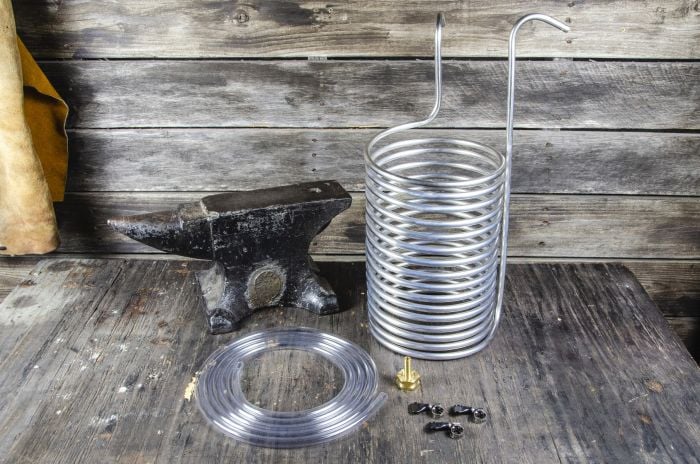 Immersion Chiller with Hose and Fittings