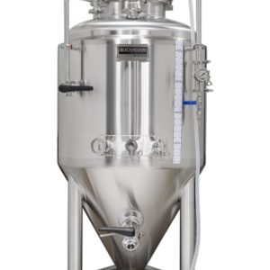 The 2 BBL Fermenter is pictured. The 1 BBL is similar, just half the size.