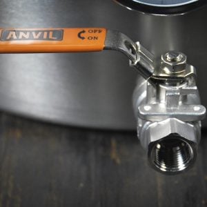 Brew Kettle Drain Valve and Mounting Hardware-0