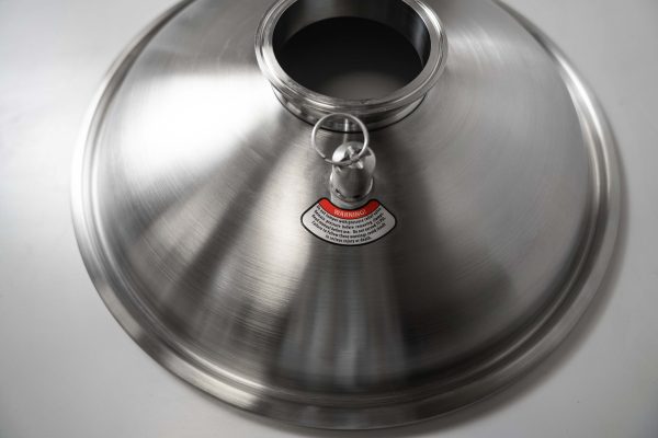 Built-in PRV makes our conical explosion-proof