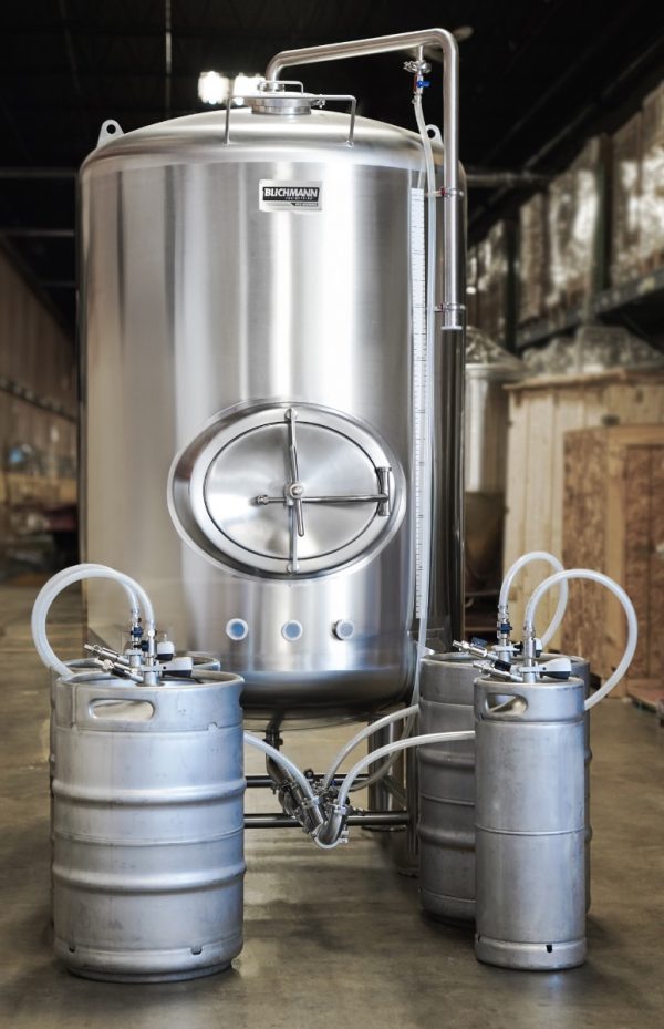 Back pressure control valves, minimizing foaming.