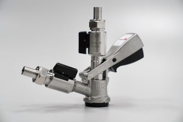 Inlet and outlets are larger than standard couplers and use 1/2" barb connections.
