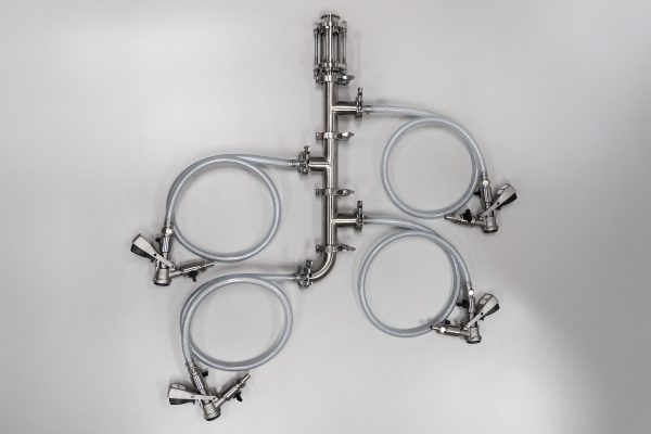 Fill 4-6 kegs simultaneously, saving time!